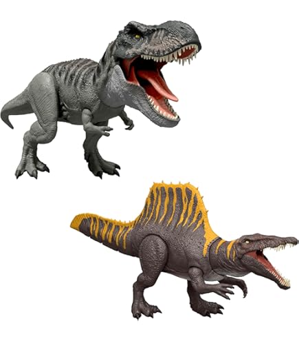 Amazon.co.jp: マテル ジュラシックワールド かみつき! T-レックス VS